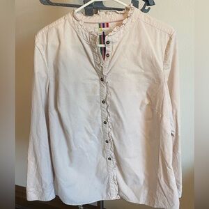 Boden Button Up Shirt - Light Pink- Size 16